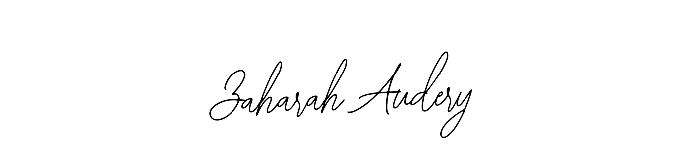 Also we have Zaharah Audery name is the best signature style. Create professional handwritten signature collection using Bearetta-2O07w autograph style. Zaharah Audery signature style 12 images and pictures png