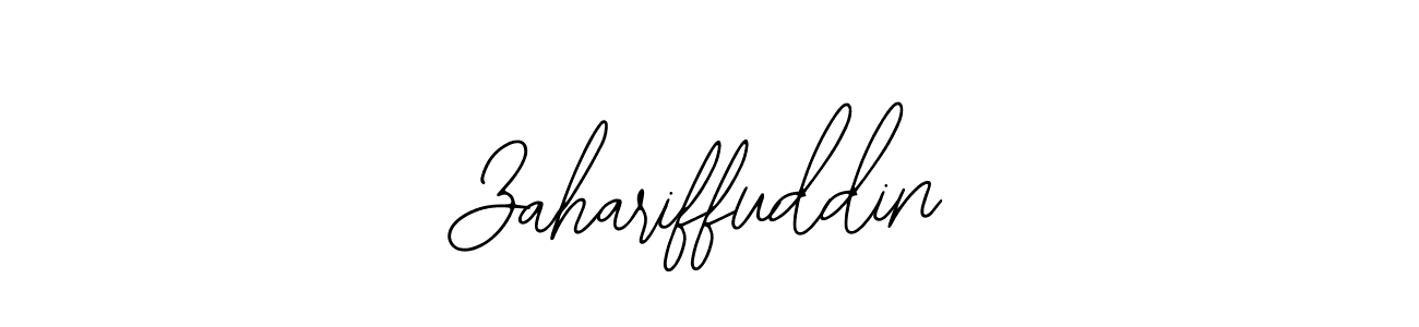Create a beautiful signature design for name Zahariffuddin. With this signature (Bearetta-2O07w) fonts, you can make a handwritten signature for free. Zahariffuddin signature style 12 images and pictures png