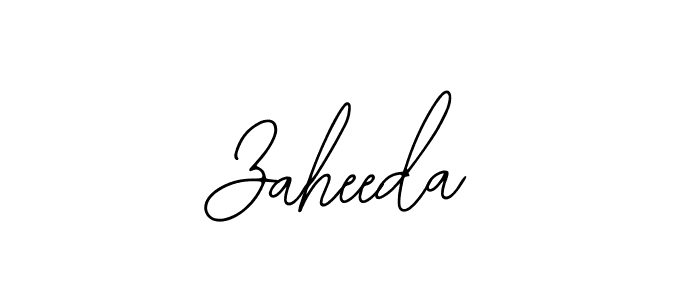 Bearetta-2O07w is a professional signature style that is perfect for those who want to add a touch of class to their signature. It is also a great choice for those who want to make their signature more unique. Get Zaheeda name to fancy signature for free. Zaheeda signature style 12 images and pictures png