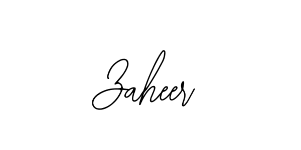 Create a beautiful signature design for name Zaheer. With this signature (Bearetta-2O07w) fonts, you can make a handwritten signature for free. Zaheer signature style 12 images and pictures png