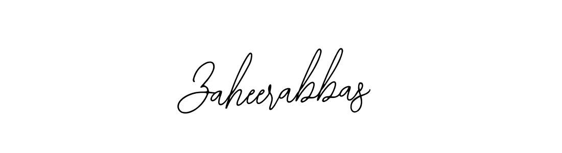 Make a beautiful signature design for name Zaheerabbas. With this signature (Bearetta-2O07w) style, you can create a handwritten signature for free. Zaheerabbas signature style 12 images and pictures png
