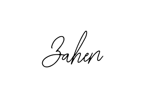 It looks lik you need a new signature style for name Zahen. Design unique handwritten (Bearetta-2O07w) signature with our free signature maker in just a few clicks. Zahen signature style 12 images and pictures png