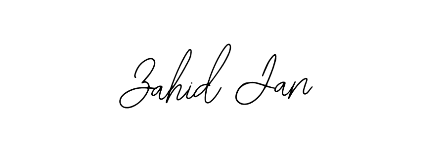 Make a beautiful signature design for name Zahid Jan. With this signature (Bearetta-2O07w) style, you can create a handwritten signature for free. Zahid Jan signature style 12 images and pictures png