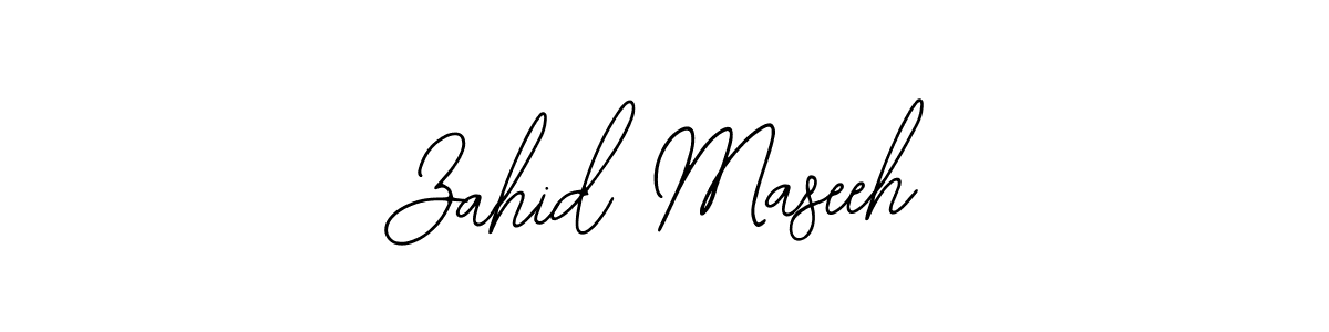 Once you've used our free online signature maker to create your best signature Bearetta-2O07w style, it's time to enjoy all of the benefits that Zahid Maseeh name signing documents. Zahid Maseeh signature style 12 images and pictures png