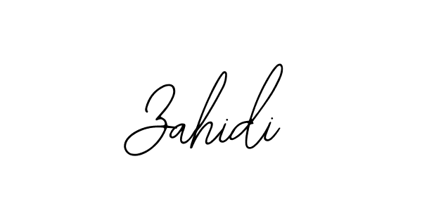 if you are searching for the best signature style for your name Zahidi. so please give up your signature search. here we have designed multiple signature styles  using Bearetta-2O07w. Zahidi signature style 12 images and pictures png
