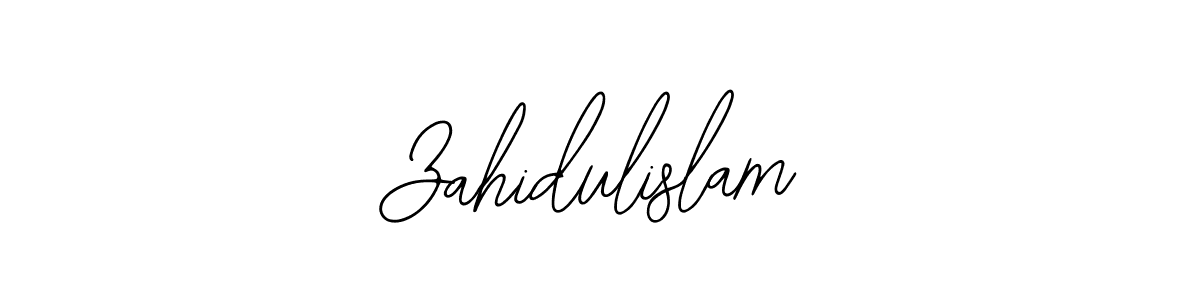 You should practise on your own different ways (Bearetta-2O07w) to write your name (Zahidulislam) in signature. don't let someone else do it for you. Zahidulislam signature style 12 images and pictures png