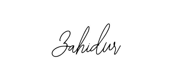 Also You can easily find your signature by using the search form. We will create Zahidur name handwritten signature images for you free of cost using Bearetta-2O07w sign style. Zahidur signature style 12 images and pictures png