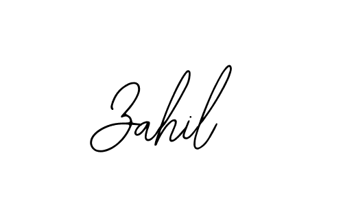 You should practise on your own different ways (Bearetta-2O07w) to write your name (Zahil) in signature. don't let someone else do it for you. Zahil signature style 12 images and pictures png