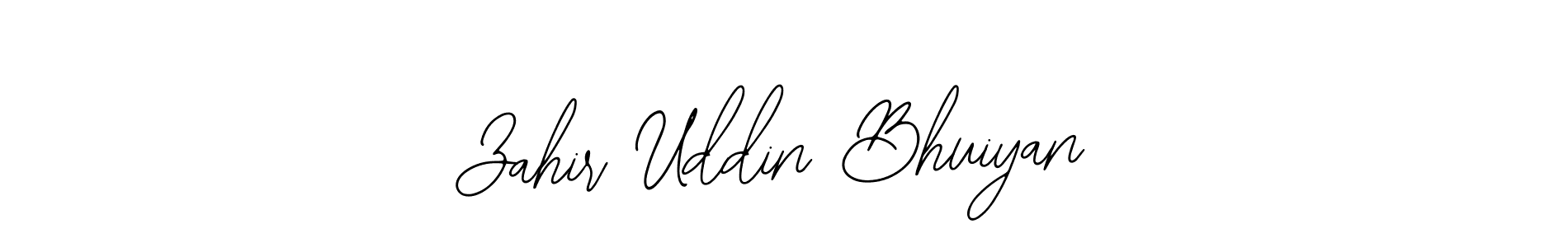 Make a beautiful signature design for name Zahir Uddin Bhuiyan. With this signature (Bearetta-2O07w) style, you can create a handwritten signature for free. Zahir Uddin Bhuiyan signature style 12 images and pictures png