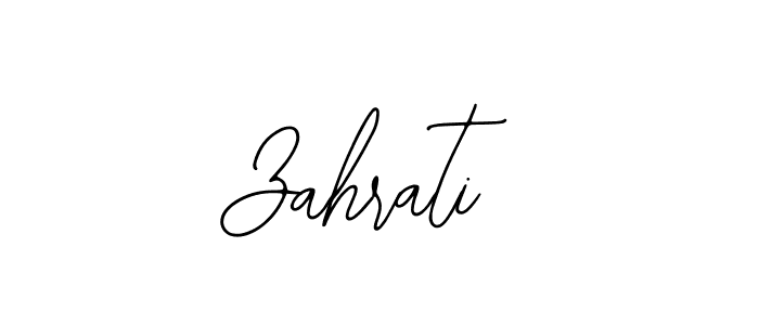 How to Draw Zahrati signature style? Bearetta-2O07w is a latest design signature styles for name Zahrati. Zahrati signature style 12 images and pictures png