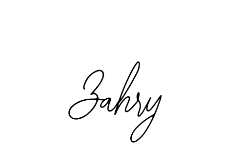 Also we have Zahry name is the best signature style. Create professional handwritten signature collection using Bearetta-2O07w autograph style. Zahry signature style 12 images and pictures png