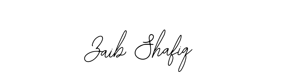 How to make Zaib Shafiq name signature. Use Bearetta-2O07w style for creating short signs online. This is the latest handwritten sign. Zaib Shafiq signature style 12 images and pictures png