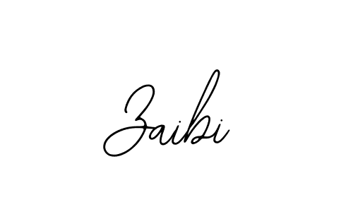 You should practise on your own different ways (Bearetta-2O07w) to write your name (Zaibi) in signature. don't let someone else do it for you. Zaibi signature style 12 images and pictures png