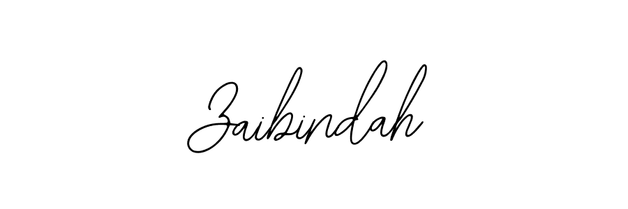 Here are the top 10 professional signature styles for the name Zaibindah. These are the best autograph styles you can use for your name. Zaibindah signature style 12 images and pictures png