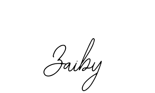 Design your own signature with our free online signature maker. With this signature software, you can create a handwritten (Bearetta-2O07w) signature for name Zaiby. Zaiby signature style 12 images and pictures png