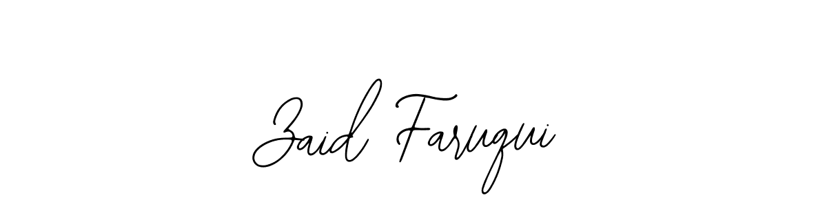 Similarly Bearetta-2O07w is the best handwritten signature design. Signature creator online .You can use it as an online autograph creator for name Zaid Faruqui. Zaid Faruqui signature style 12 images and pictures png