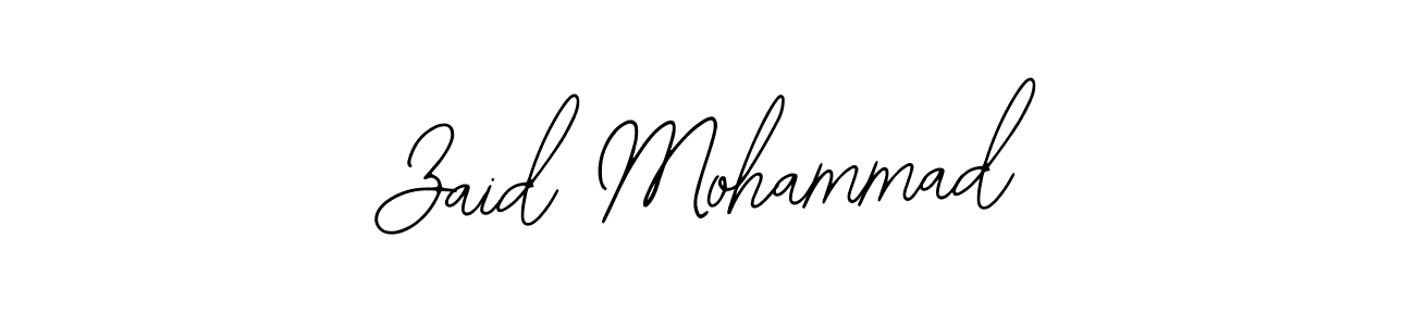 It looks lik you need a new signature style for name Zaid Mohammad. Design unique handwritten (Bearetta-2O07w) signature with our free signature maker in just a few clicks. Zaid Mohammad signature style 12 images and pictures png