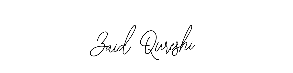 Make a beautiful signature design for name Zaid Qureshi. With this signature (Bearetta-2O07w) style, you can create a handwritten signature for free. Zaid Qureshi signature style 12 images and pictures png