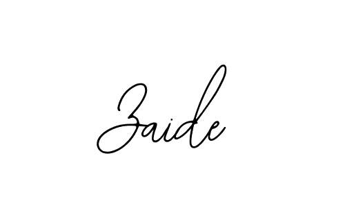 Also You can easily find your signature by using the search form. We will create Zaide name handwritten signature images for you free of cost using Bearetta-2O07w sign style. Zaide signature style 12 images and pictures png