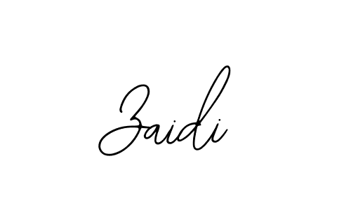 Zaidi stylish signature style. Best Handwritten Sign (Bearetta-2O07w) for my name. Handwritten Signature Collection Ideas for my name Zaidi. Zaidi signature style 12 images and pictures png