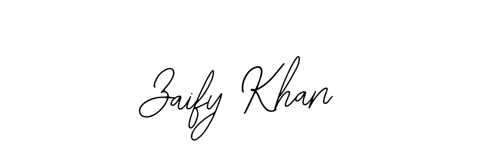 See photos of Zaify Khan official signature by Spectra . Check more albums & portfolios. Read reviews & check more about Bearetta-2O07w font. Zaify Khan signature style 12 images and pictures png