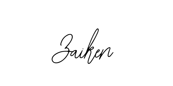 How to Draw Zaiken signature style? Bearetta-2O07w is a latest design signature styles for name Zaiken. Zaiken signature style 12 images and pictures png