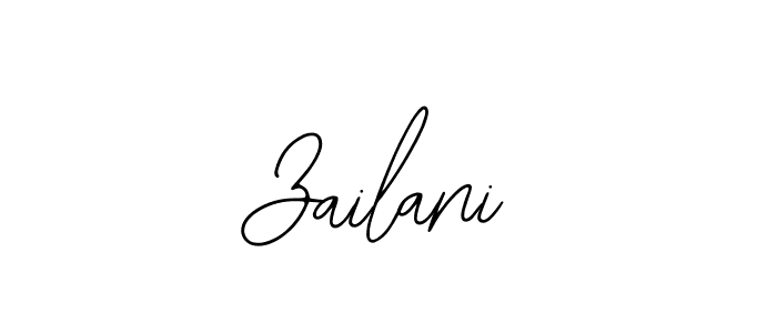 if you are searching for the best signature style for your name Zailani. so please give up your signature search. here we have designed multiple signature styles  using Bearetta-2O07w. Zailani signature style 12 images and pictures png