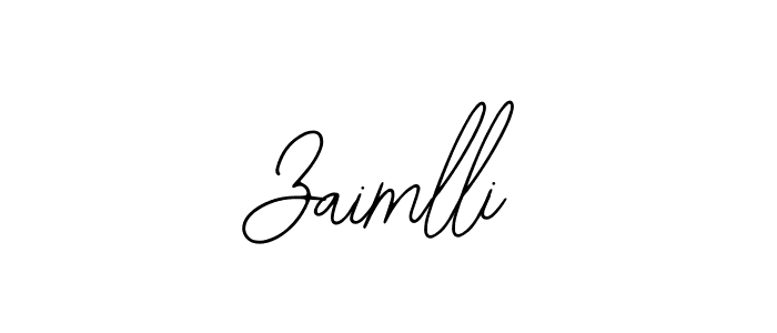 Also we have Zaimlli name is the best signature style. Create professional handwritten signature collection using Bearetta-2O07w autograph style. Zaimlli signature style 12 images and pictures png