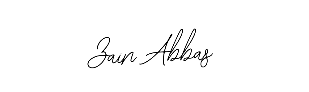 if you are searching for the best signature style for your name Zain Abbas. so please give up your signature search. here we have designed multiple signature styles  using Bearetta-2O07w. Zain Abbas signature style 12 images and pictures png