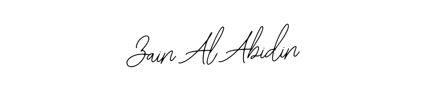 The best way (Bearetta-2O07w) to make a short signature is to pick only two or three words in your name. The name Zain Al Abidin include a total of six letters. For converting this name. Zain Al Abidin signature style 12 images and pictures png