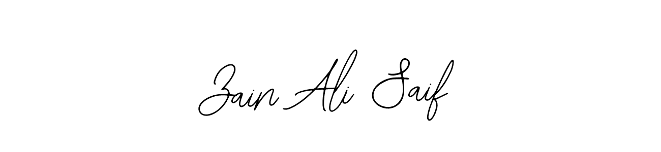 Create a beautiful signature design for name Zain Ali Saif. With this signature (Bearetta-2O07w) fonts, you can make a handwritten signature for free. Zain Ali Saif signature style 12 images and pictures png