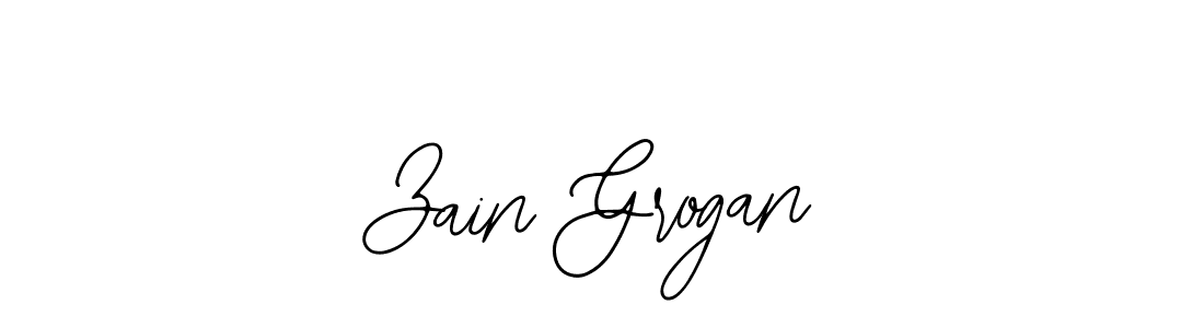 Also You can easily find your signature by using the search form. We will create Zain Grogan name handwritten signature images for you free of cost using Bearetta-2O07w sign style. Zain Grogan signature style 12 images and pictures png