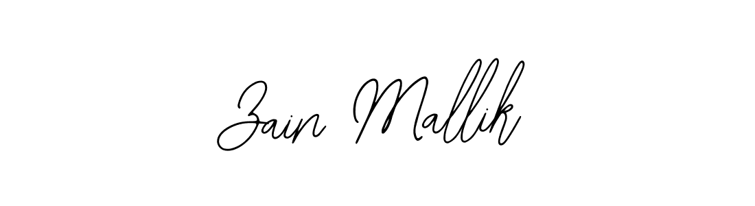 Bearetta-2O07w is a professional signature style that is perfect for those who want to add a touch of class to their signature. It is also a great choice for those who want to make their signature more unique. Get Zain Mallik name to fancy signature for free. Zain Mallik signature style 12 images and pictures png