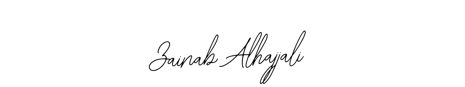 Create a beautiful signature design for name Zainab Alhajjali. With this signature (Bearetta-2O07w) fonts, you can make a handwritten signature for free. Zainab Alhajjali signature style 12 images and pictures png