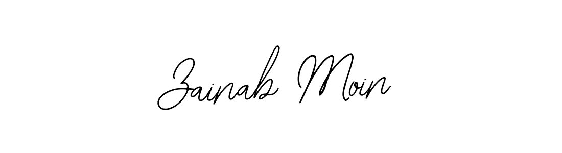 How to Draw Zainab Moin signature style? Bearetta-2O07w is a latest design signature styles for name Zainab Moin. Zainab Moin signature style 12 images and pictures png