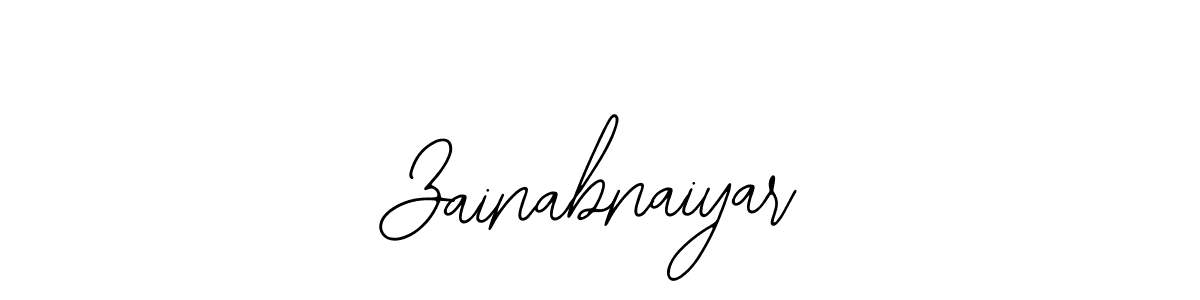 Make a short Zainabnaiyar signature style. Manage your documents anywhere anytime using Bearetta-2O07w. Create and add eSignatures, submit forms, share and send files easily. Zainabnaiyar signature style 12 images and pictures png