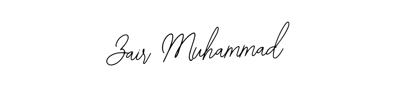 You should practise on your own different ways (Bearetta-2O07w) to write your name (Zair Muhammad) in signature. don't let someone else do it for you. Zair Muhammad signature style 12 images and pictures png