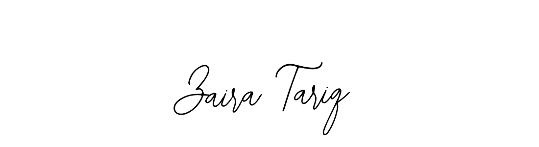 Make a beautiful signature design for name Zaira Tariq. With this signature (Bearetta-2O07w) style, you can create a handwritten signature for free. Zaira Tariq signature style 12 images and pictures png