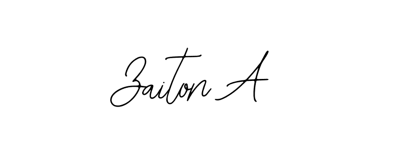 Create a beautiful signature design for name Zaiton A. With this signature (Bearetta-2O07w) fonts, you can make a handwritten signature for free. Zaiton A signature style 12 images and pictures png