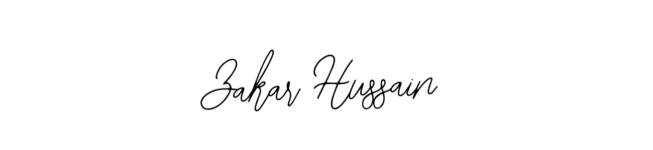 Make a beautiful signature design for name Zakar Hussain. With this signature (Bearetta-2O07w) style, you can create a handwritten signature for free. Zakar Hussain signature style 12 images and pictures png