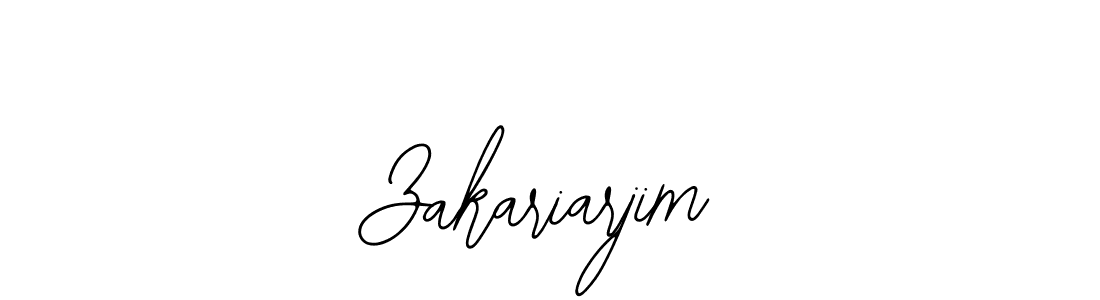 Zakariarjim stylish signature style. Best Handwritten Sign (Bearetta-2O07w) for my name. Handwritten Signature Collection Ideas for my name Zakariarjim. Zakariarjim signature style 12 images and pictures png