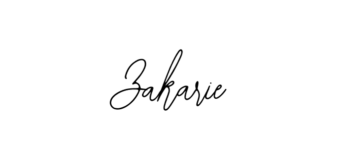 How to Draw Zakarie signature style? Bearetta-2O07w is a latest design signature styles for name Zakarie. Zakarie signature style 12 images and pictures png