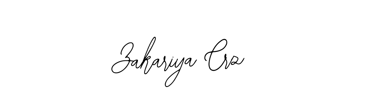 Create a beautiful signature design for name Zakariya Crz. With this signature (Bearetta-2O07w) fonts, you can make a handwritten signature for free. Zakariya Crz signature style 12 images and pictures png