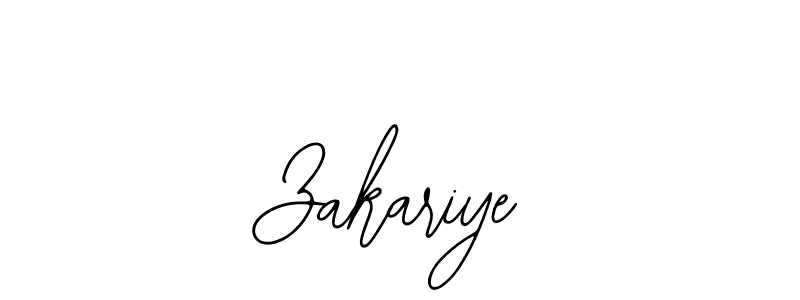 Create a beautiful signature design for name Zakariye. With this signature (Bearetta-2O07w) fonts, you can make a handwritten signature for free. Zakariye signature style 12 images and pictures png