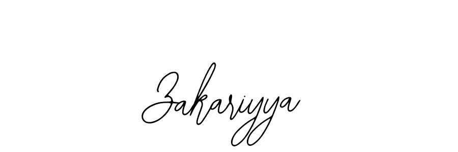 The best way (Bearetta-2O07w) to make a short signature is to pick only two or three words in your name. The name Zakariyya include a total of six letters. For converting this name. Zakariyya signature style 12 images and pictures png