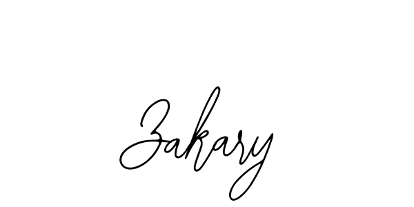 Zakary stylish signature style. Best Handwritten Sign (Bearetta-2O07w) for my name. Handwritten Signature Collection Ideas for my name Zakary. Zakary signature style 12 images and pictures png