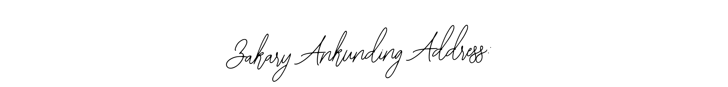 Make a beautiful signature design for name Zakary Ankunding Address:. With this signature (Bearetta-2O07w) style, you can create a handwritten signature for free. Zakary Ankunding Address: signature style 12 images and pictures png