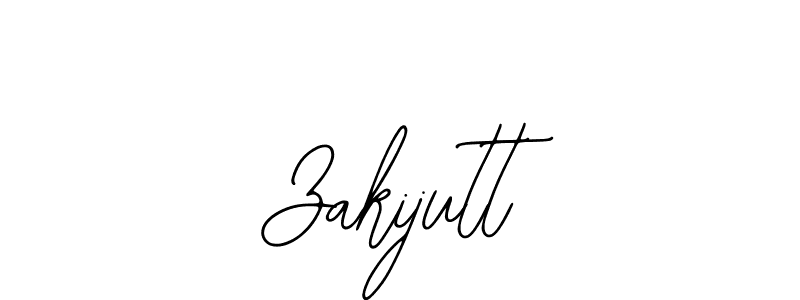 Zakijutt stylish signature style. Best Handwritten Sign (Bearetta-2O07w) for my name. Handwritten Signature Collection Ideas for my name Zakijutt. Zakijutt signature style 12 images and pictures png