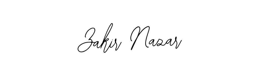 It looks lik you need a new signature style for name Zakir Nazar. Design unique handwritten (Bearetta-2O07w) signature with our free signature maker in just a few clicks. Zakir Nazar signature style 12 images and pictures png