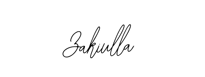 Design your own signature with our free online signature maker. With this signature software, you can create a handwritten (Bearetta-2O07w) signature for name Zakiulla. Zakiulla signature style 12 images and pictures png